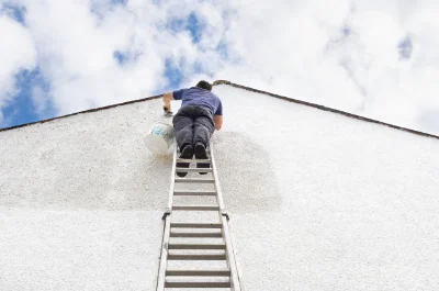 Peinture extérieure à Ébréon — façades et ravalement